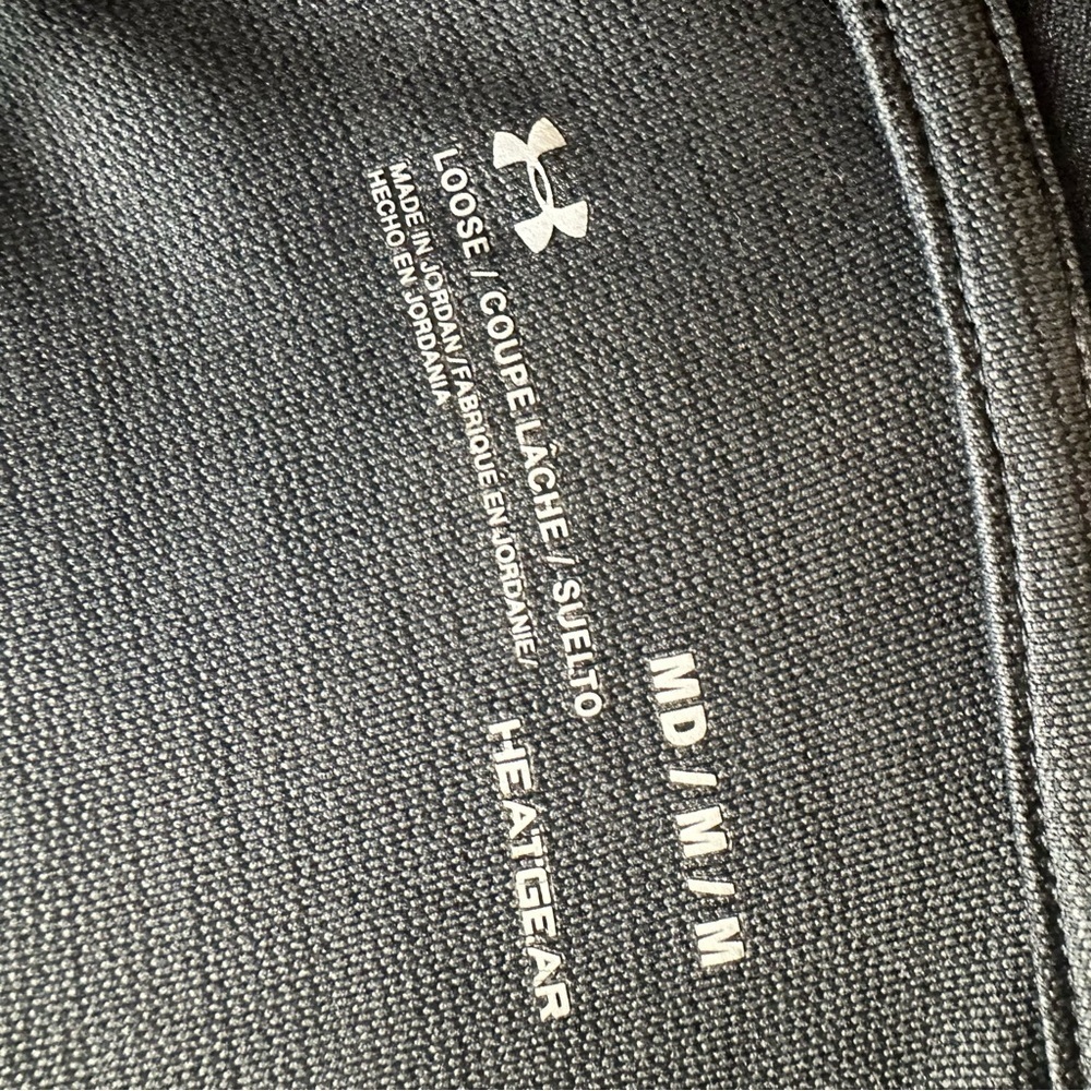 Under Armour Men's Charcoal Hoodie medium loose fit - Picture 6 of 6